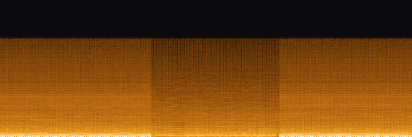 Spectrogram of the rip: nothing above 15.9 kHz